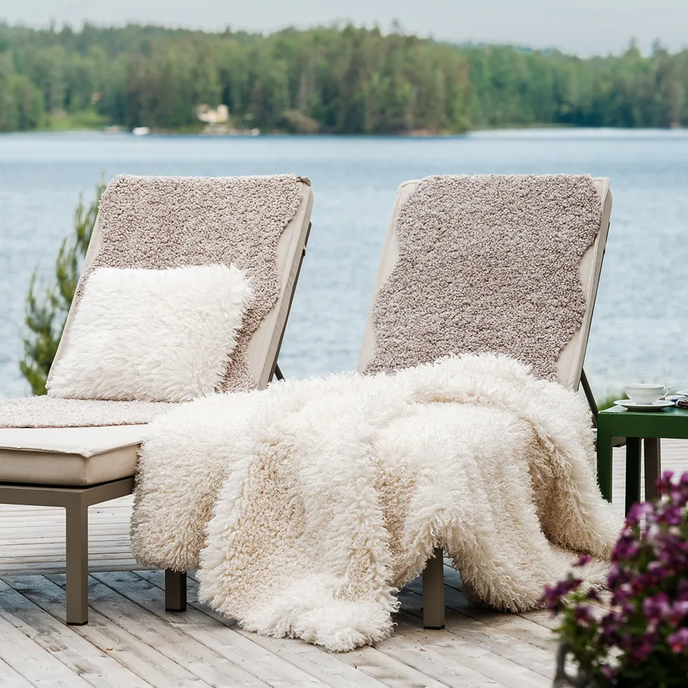 Wooly Blanket Ivory