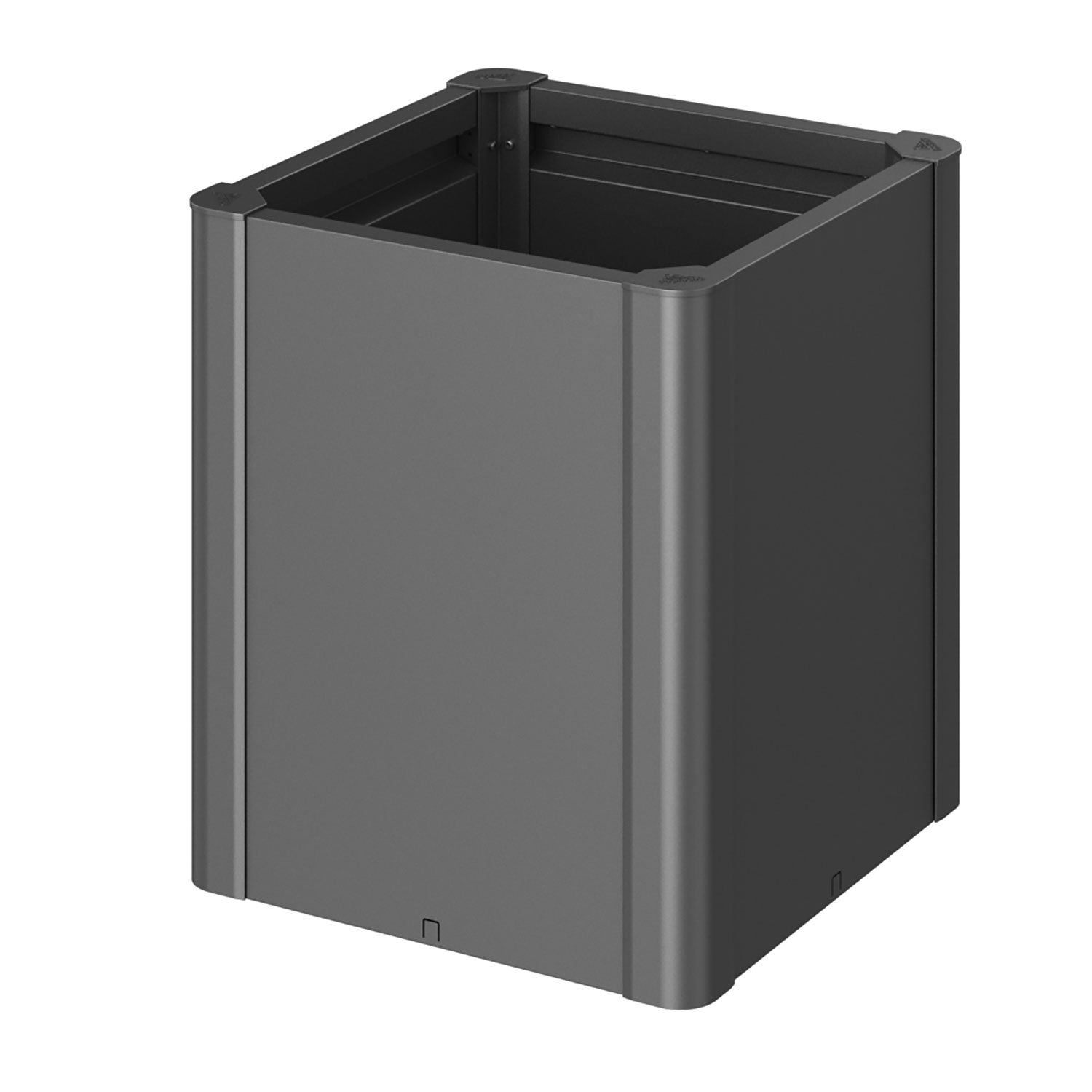 Belvedere planting bed midi size 50 metallic dark grey Biohort