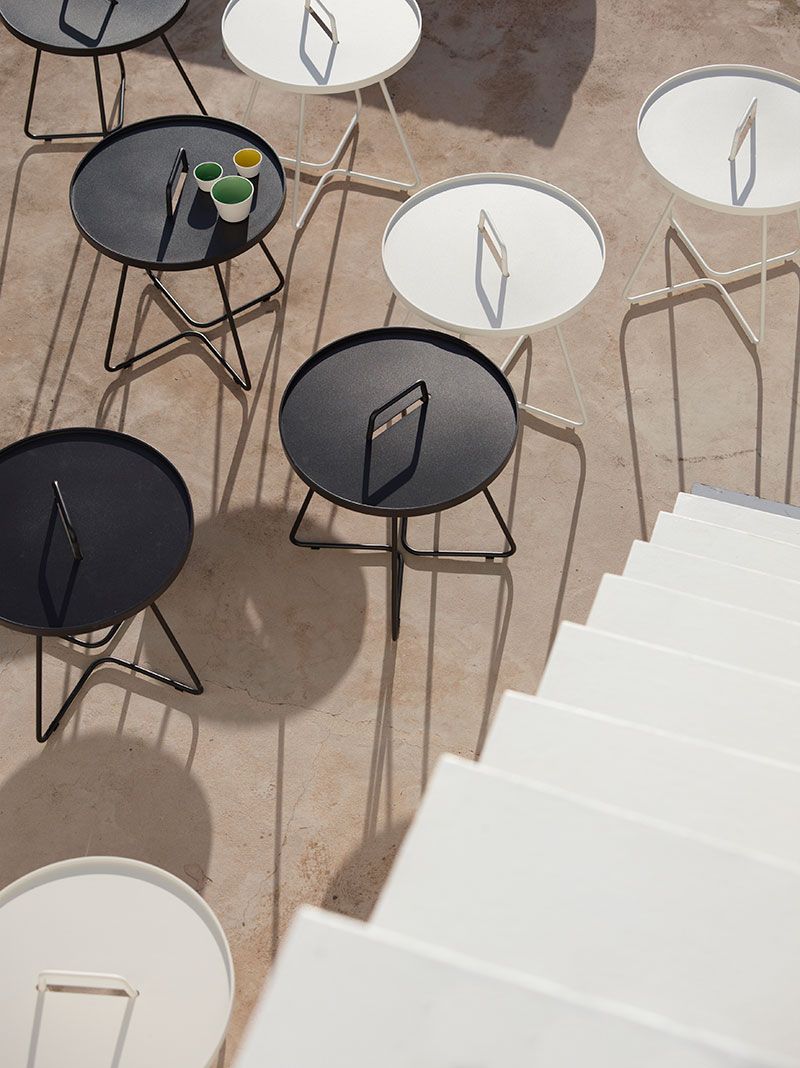 On-The-Move Side Table 52 cm white