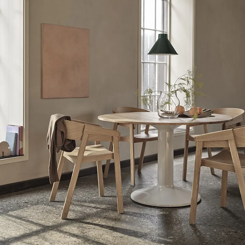 Midst dining table 120 cm - Oiled Oak Grey