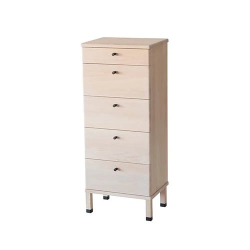 Cora Dresser Tall White Oiled Oak
