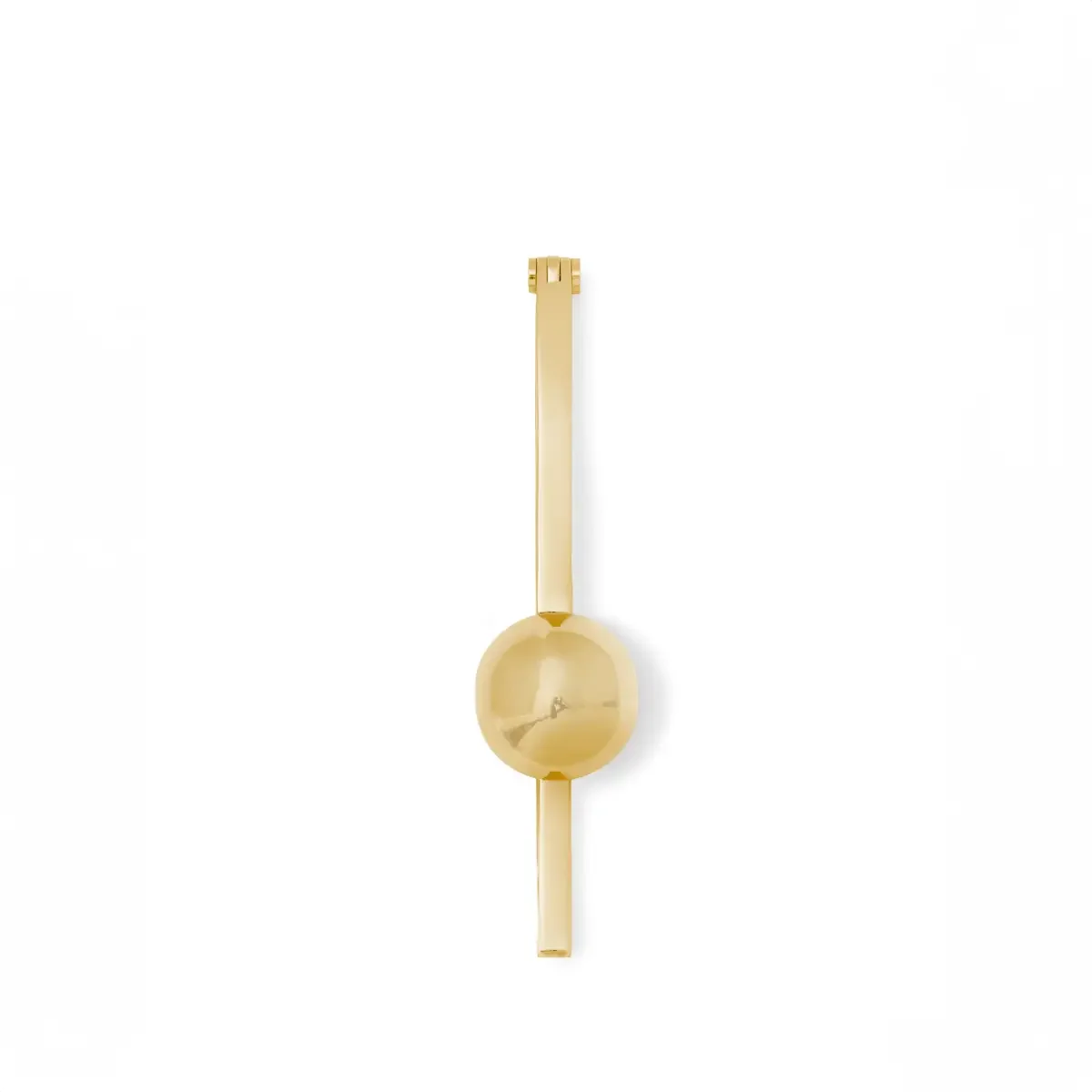 Klonk door knocker brass