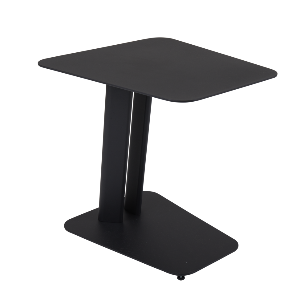 Slide side table 50x45- black