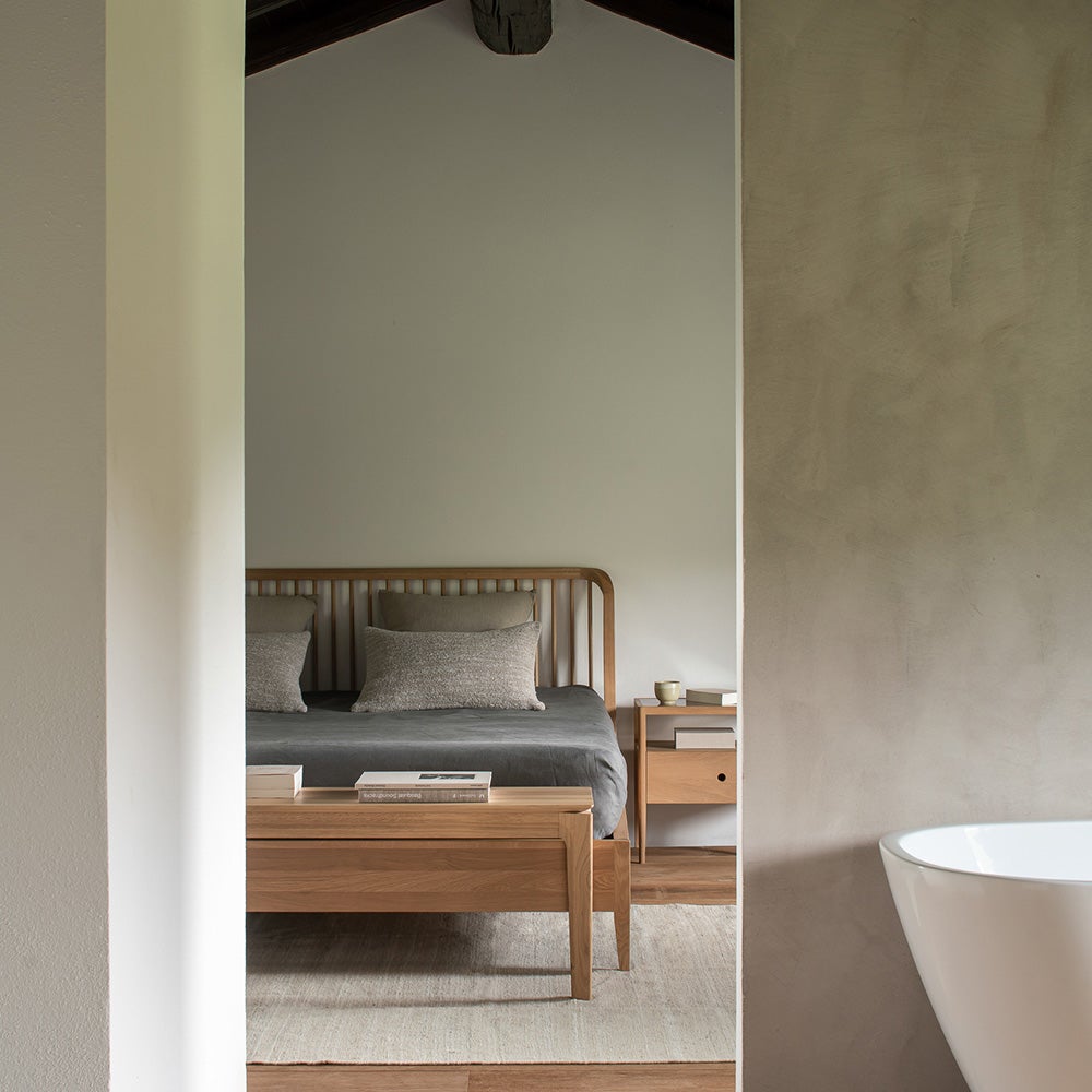 Bok Bench Lacquered Teak 35x146 cm