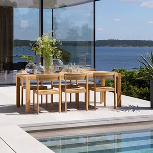 Laknäs Dining table 90x210 cm teak