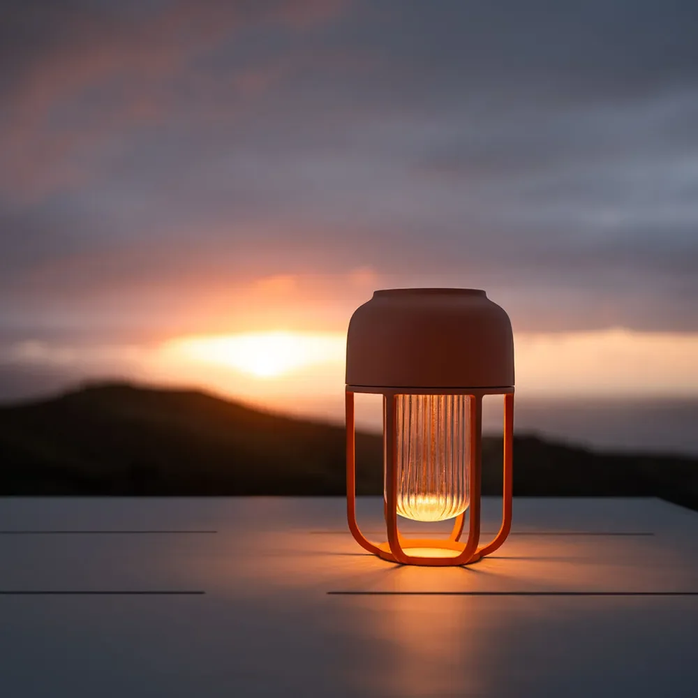 Portable solar cell lamp LIGHT No.1 Cayenne