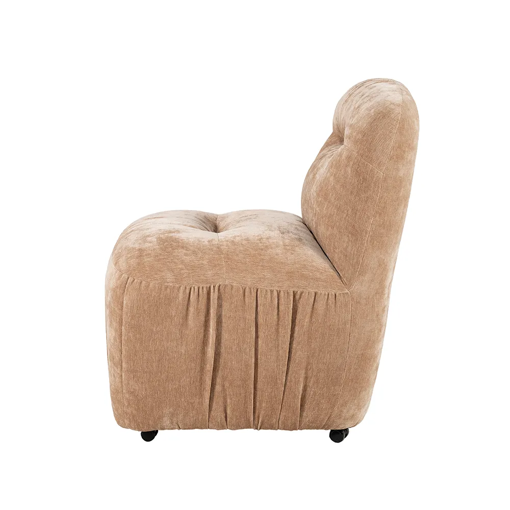 Upholstered chair Nido Beige