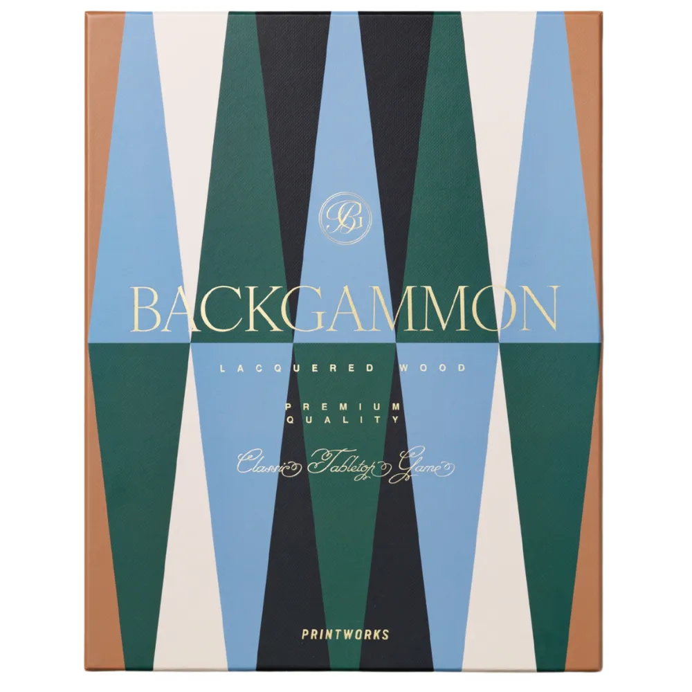 Backgammon Lacquered
