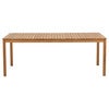 Joe dining table 90x195 cm teak