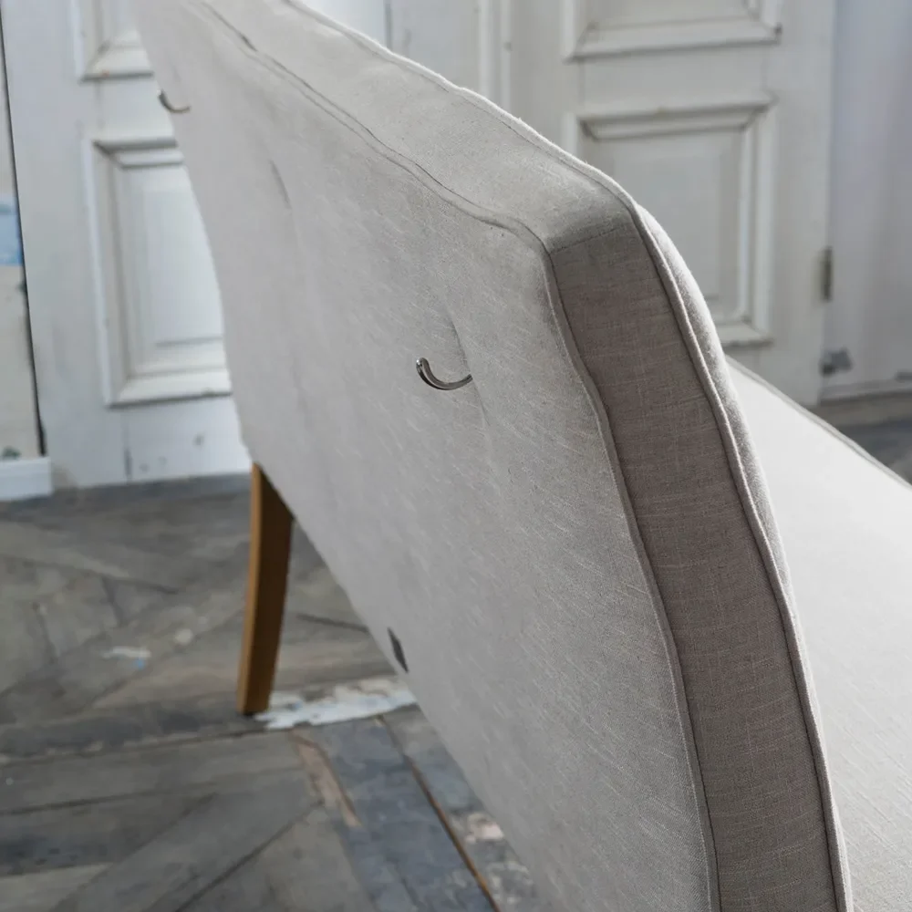  Cape Breton bench 168 cm linen