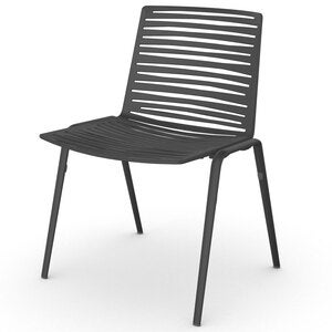 Zebra dining chair Dark Blue