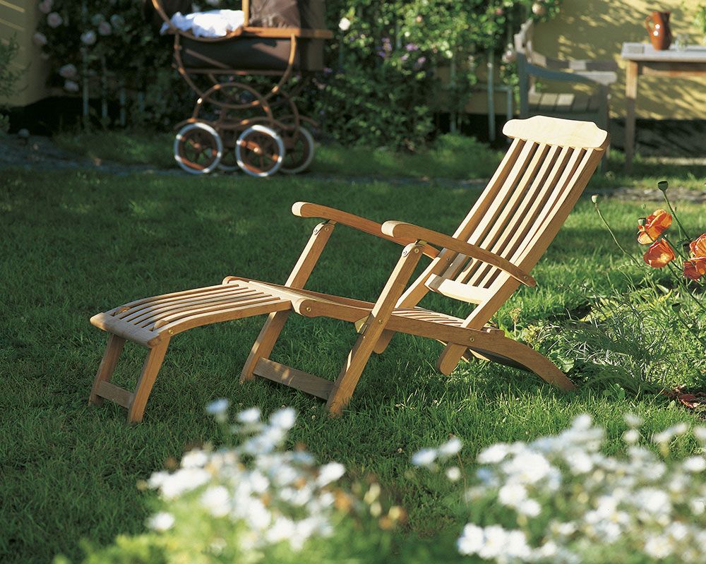 Steamer Deck Chair Teak