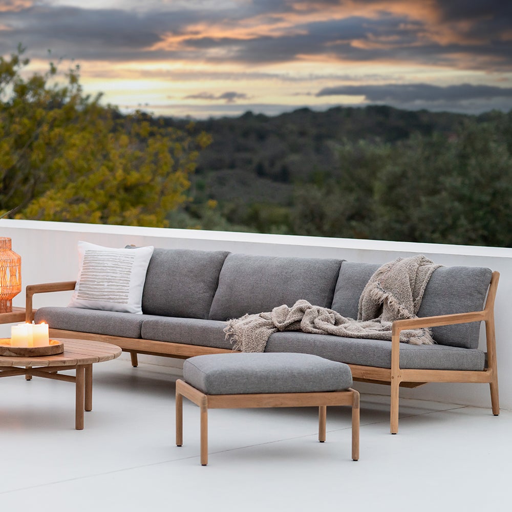 Jack 3-seater sofa Teak/Mocha