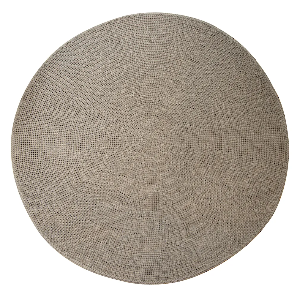 Knit carpet 200 cm Dark sand