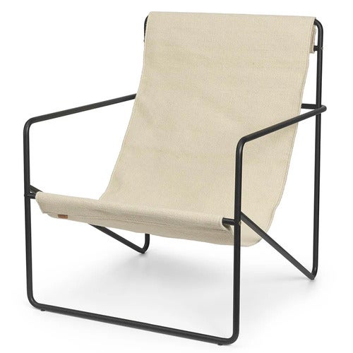 Desert Lounge Chair Black/Cloud