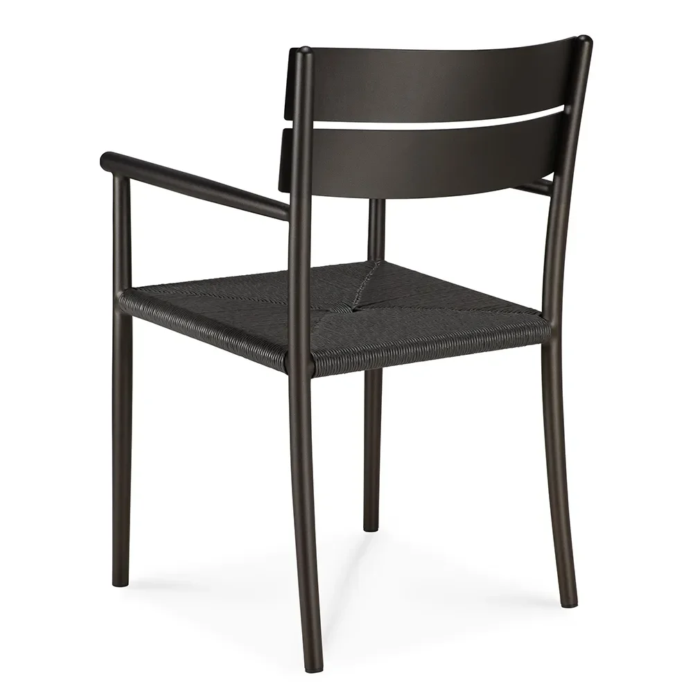 Elin armchair dark bronze