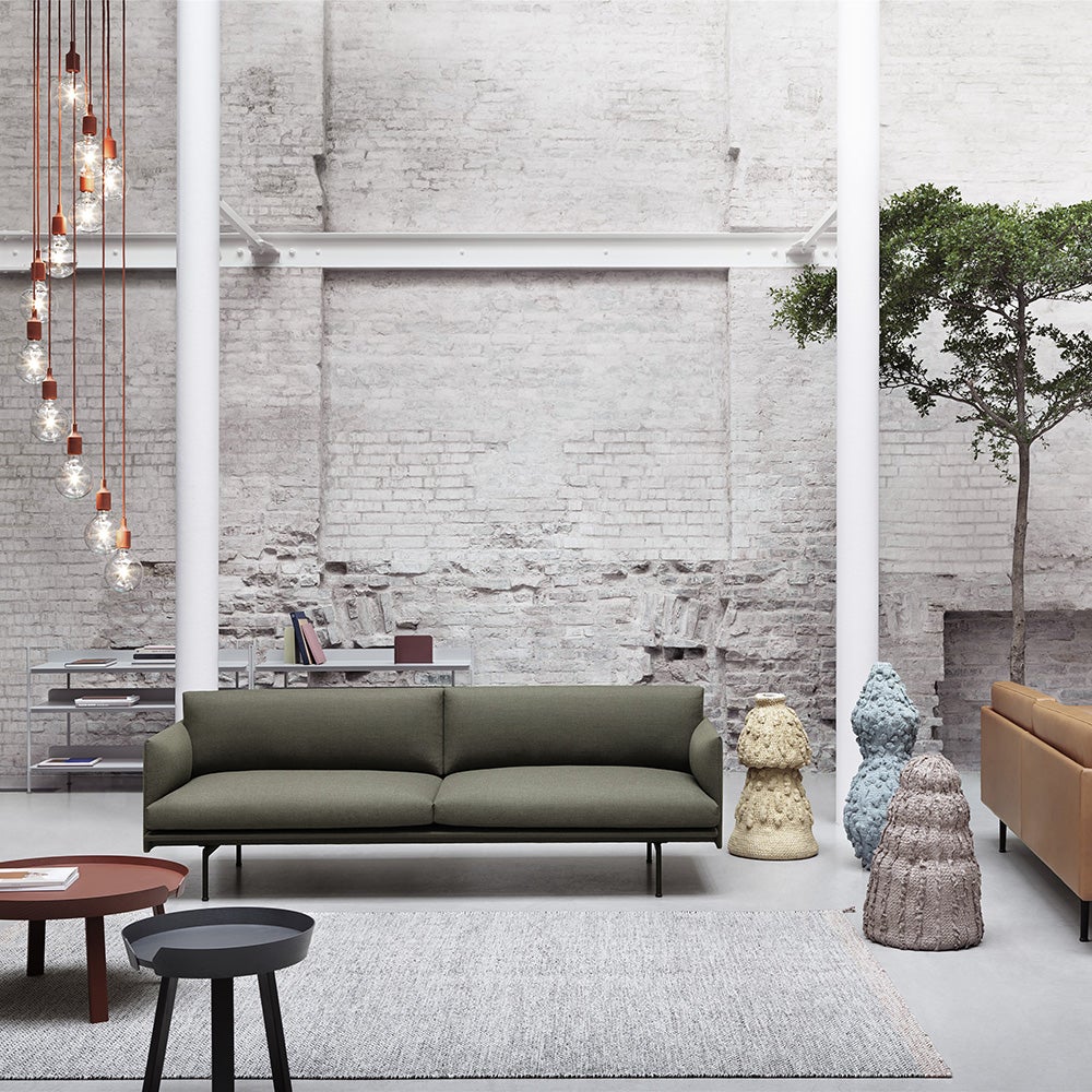 Around Coffee Table Ø45 cm- Anthracite 