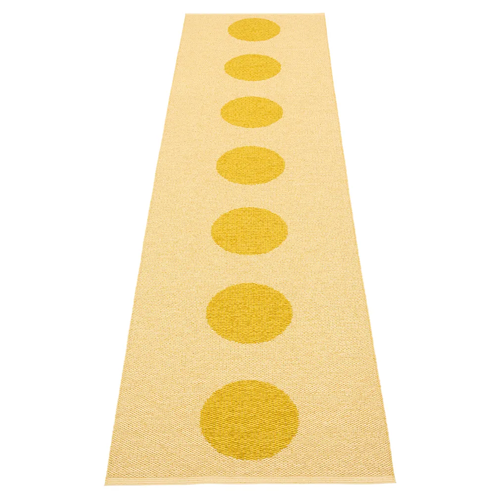 Vera Pop carpet Mustard/Pale Yellow 70 x 280cm