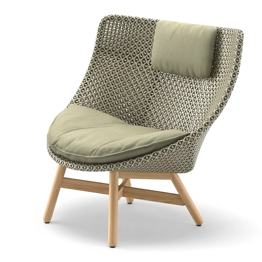 Mbrace wing chair teak AY5 teak 0205 alloro 0120