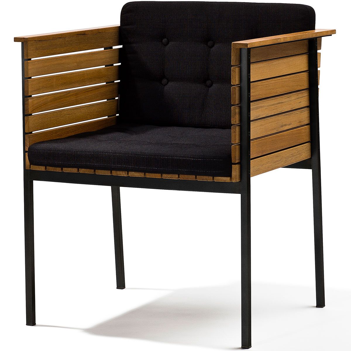 Häringe dining chair Teak/Black