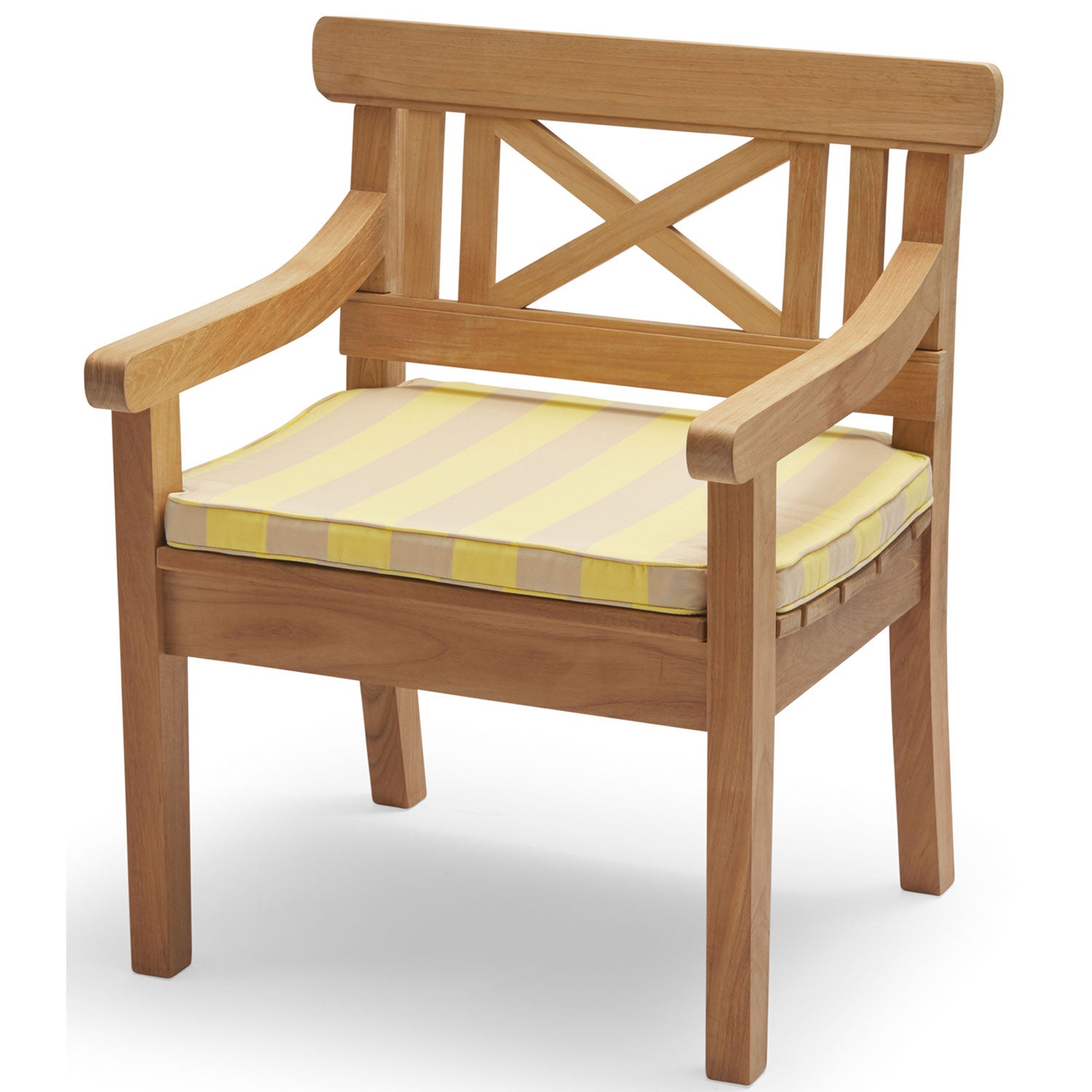 Drachmann Chair Cushion Lemon/Sand