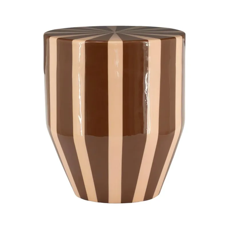 Toffy Side table 30x30x33 cm Iron Brown