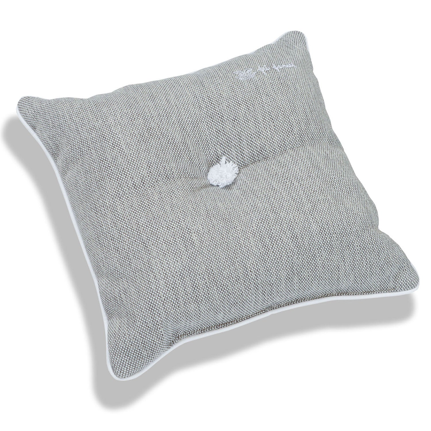 Cushion 42x42cm linen grey