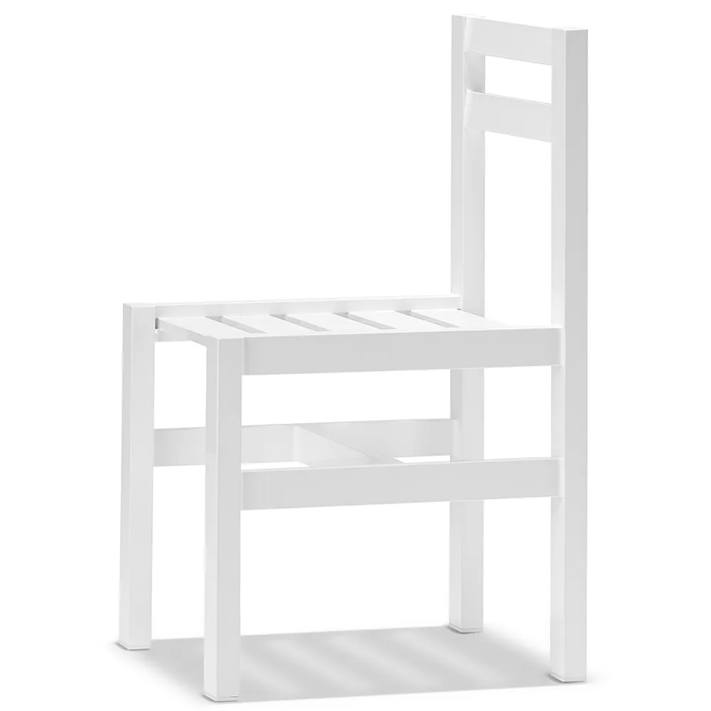 Chair White Aluminium