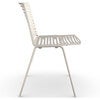 Zebra dining chair Creamy White