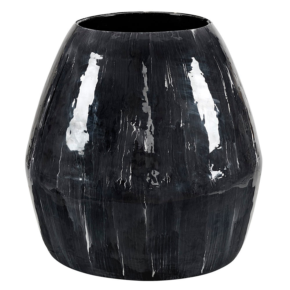 BELMONT side table/Pot in metal