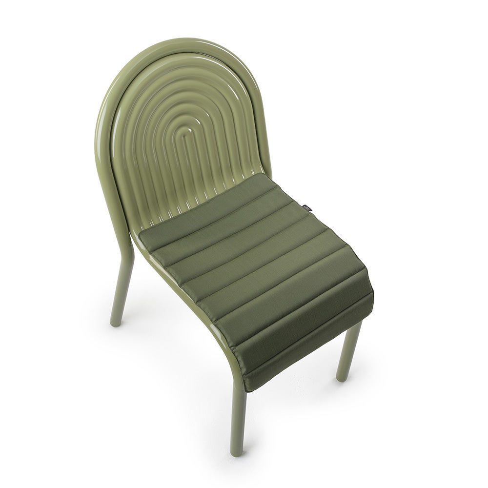 Groove Seat Cushion Moss 