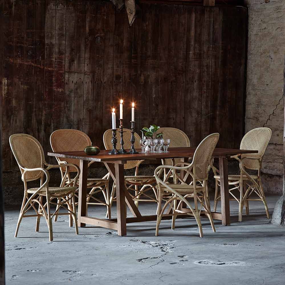 Rossini Dining Chair Rattan Natural