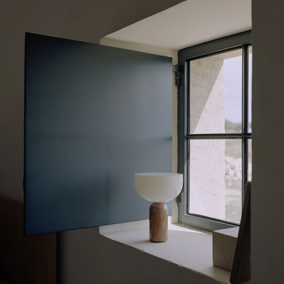 Kizu Portable Table Lamp Breccia Pernice