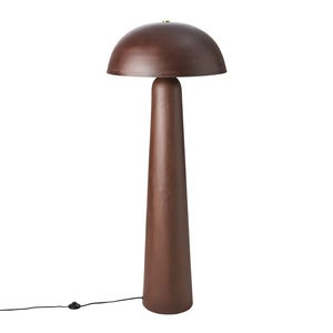 FUNGI Floor lamp Rusty brown