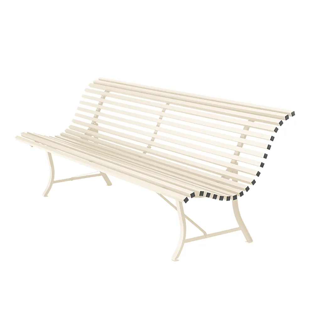 Louisiane bench 200 cm Latte beige