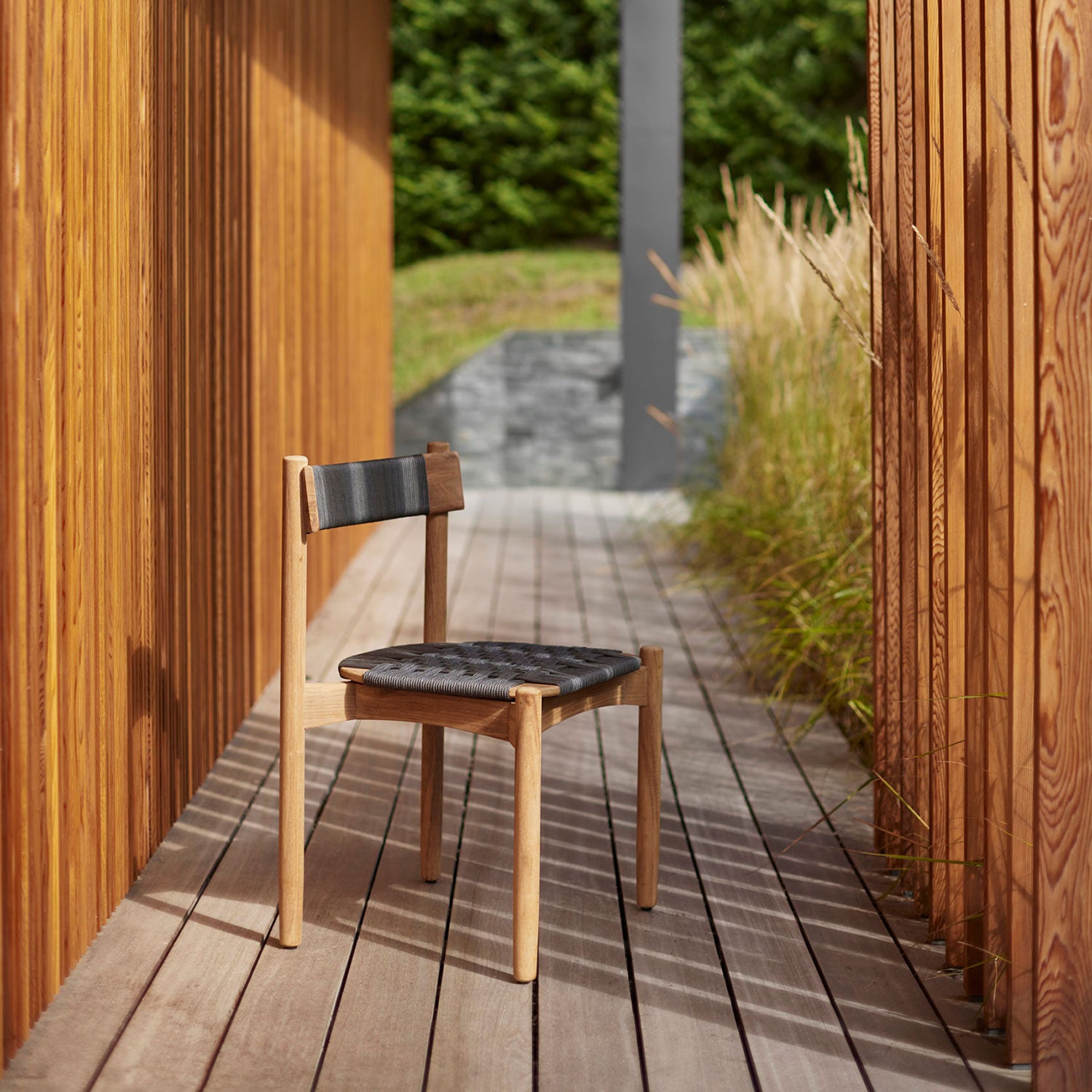 Koster teak dining chair