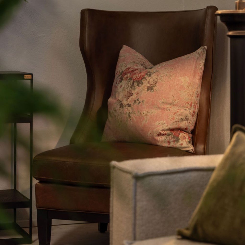 BELLE floral cushion cover - 60x60