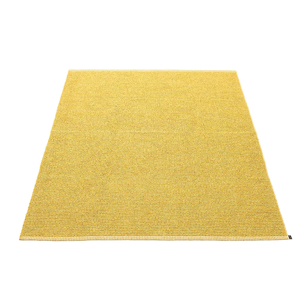 Mono rug Pale Yellow/ Mustard 140 x 200 cm