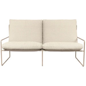 Desert 2-seater sofa Cashmere/Off-white