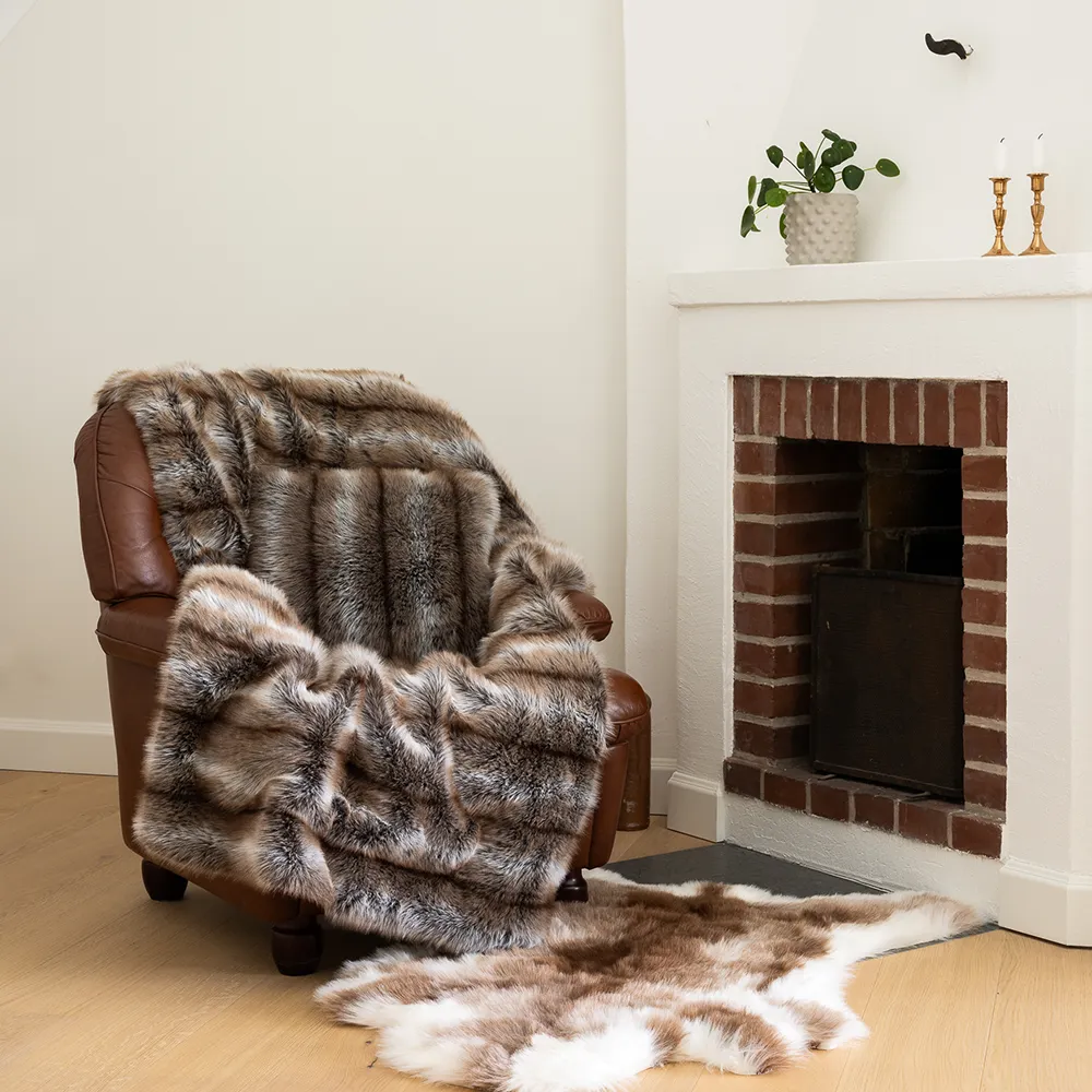 Hunter Blanket 120x180 cm Brown