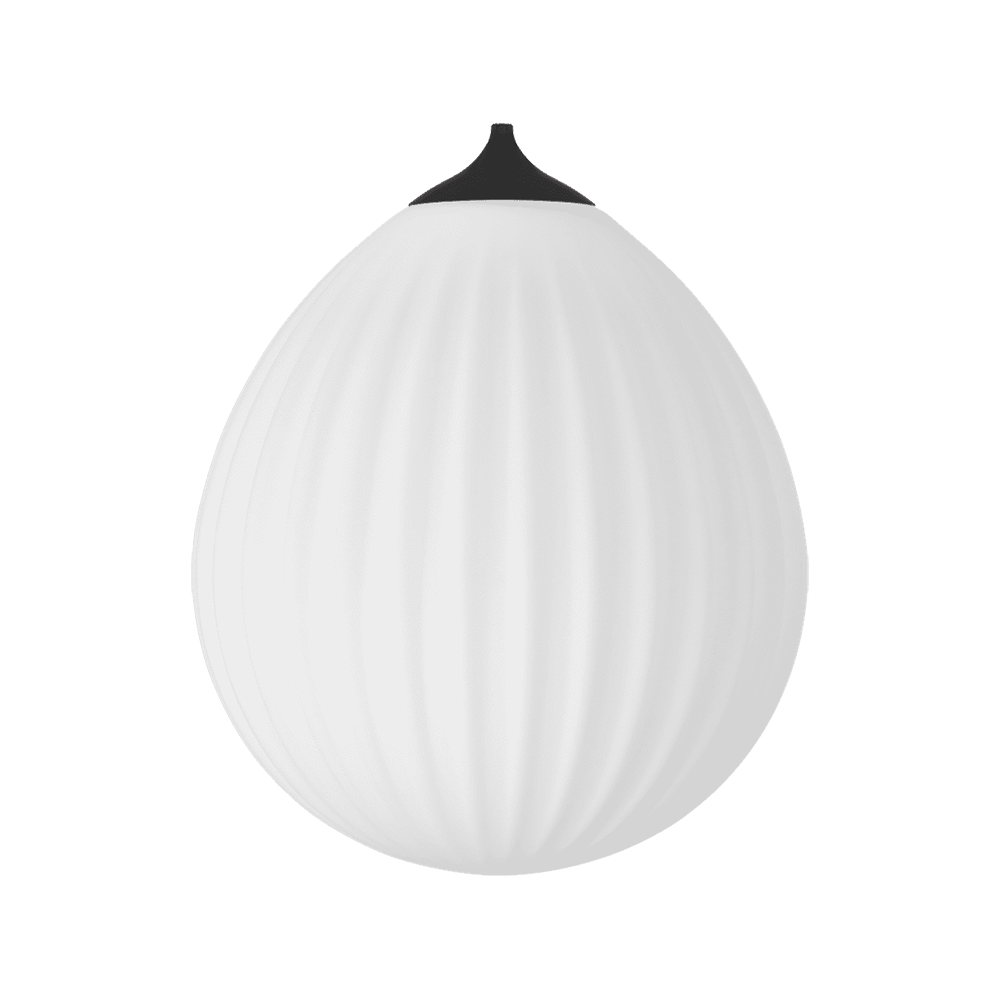 Around the World Lampshade Ø35 cm White/Black