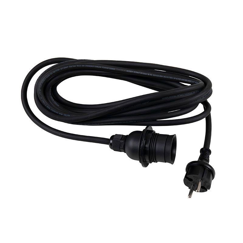 Cord lamp cord black