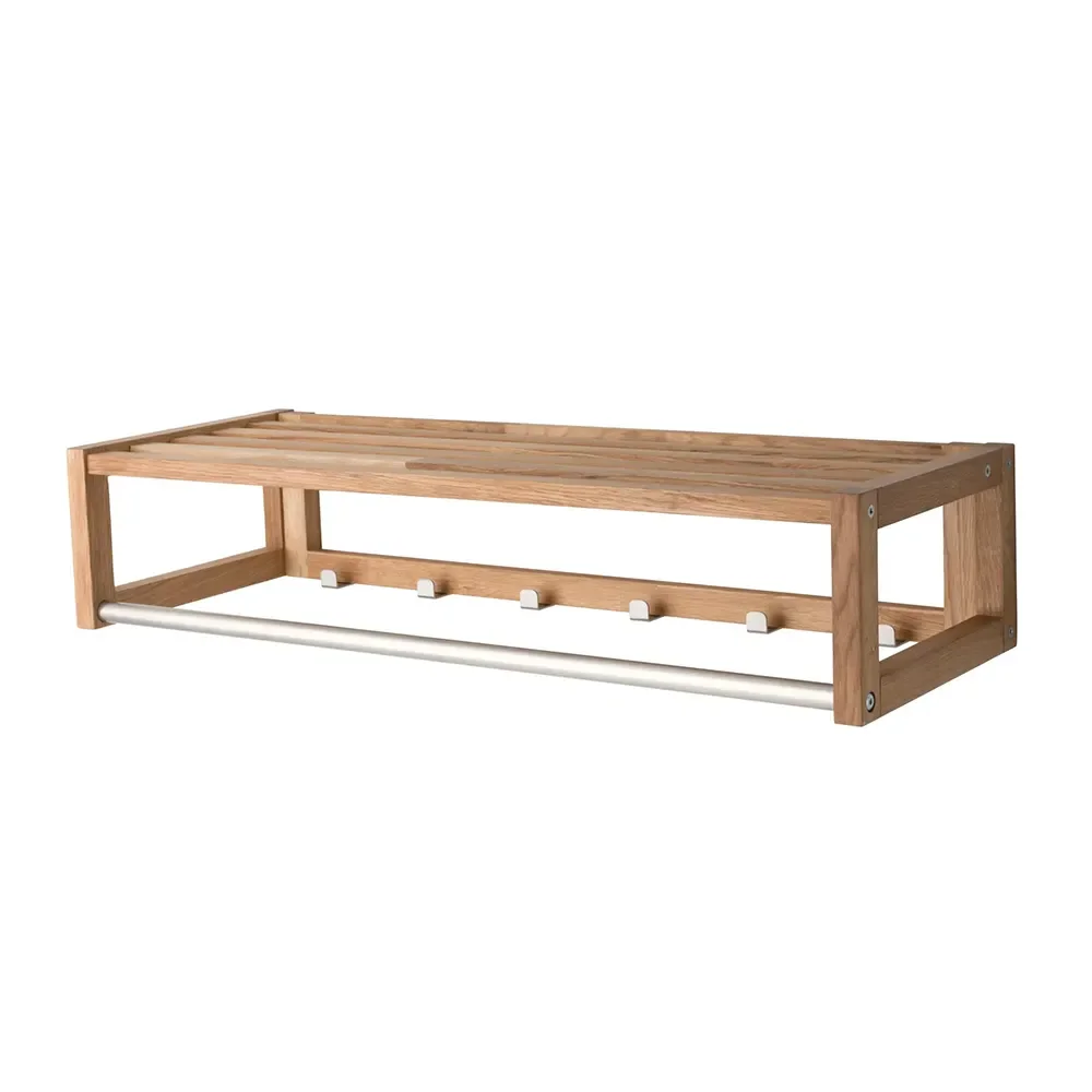 Confetti hat rack 80x30 cm oak