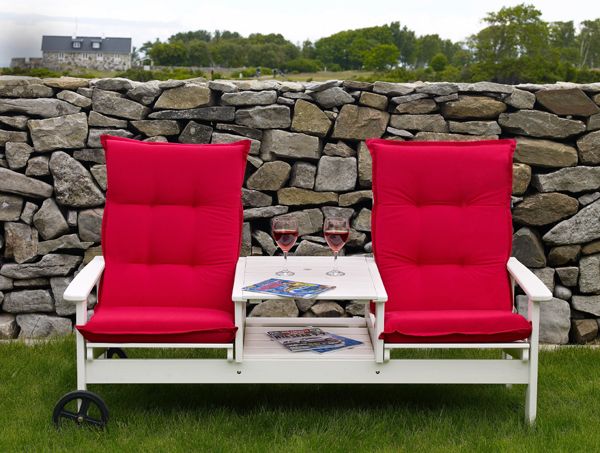 You &amp; Me duo sofa white