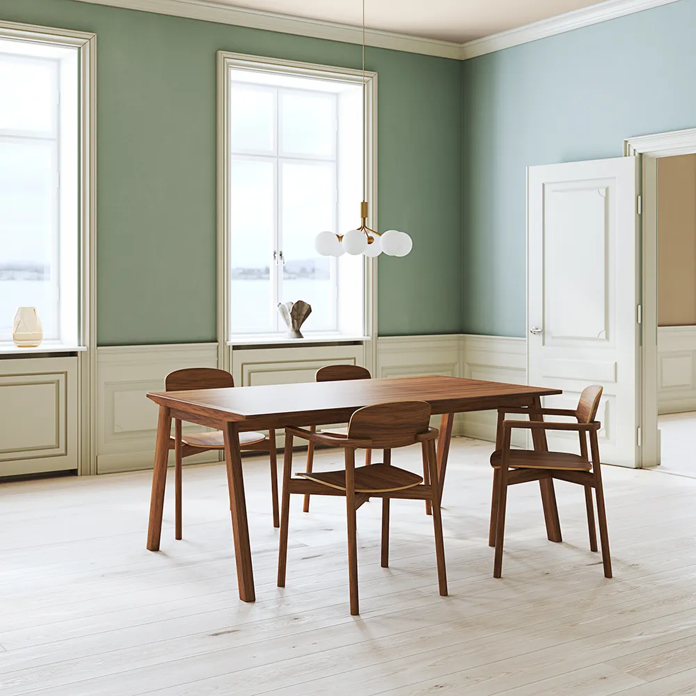 SM842 Dining Chair Oiled Walnut