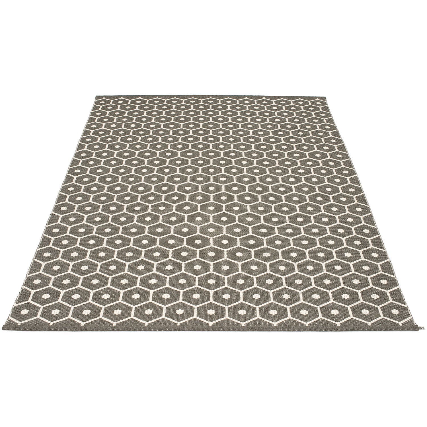 Honey Carpet 180x260 cm charcoal / vanilla