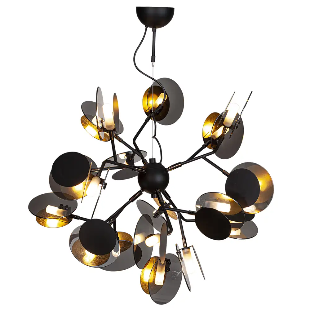 Turno ceiling light Ø80cm Black