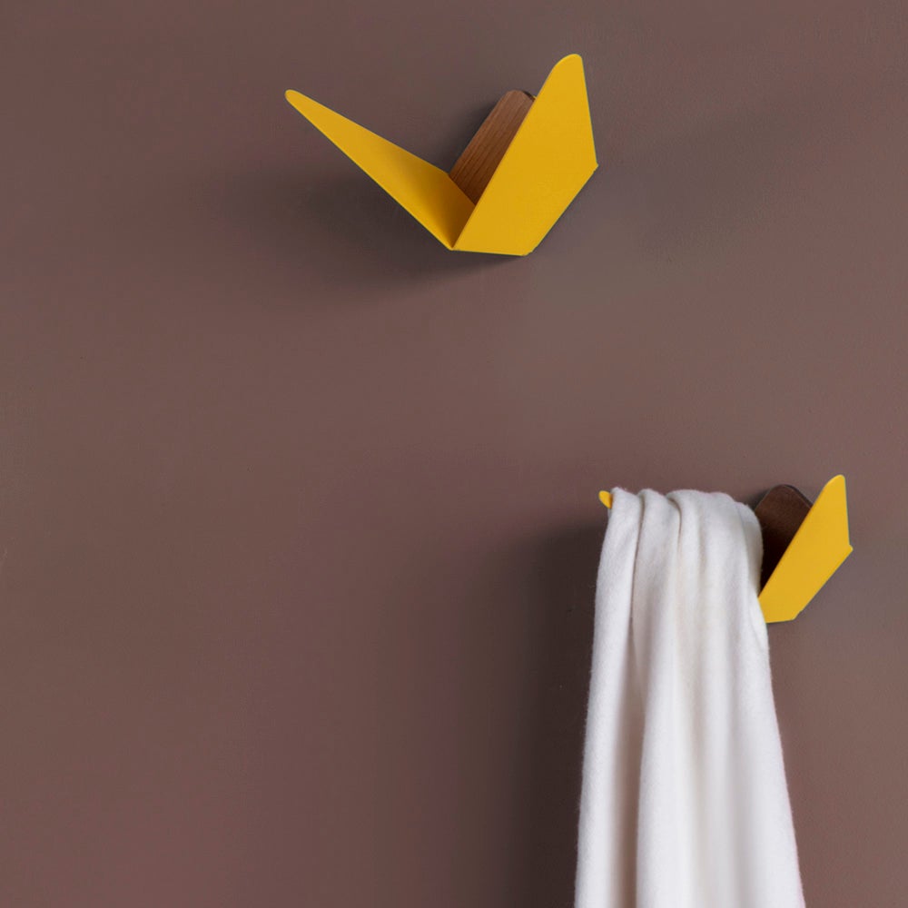 Butterflies Hook M Saffron Yellow