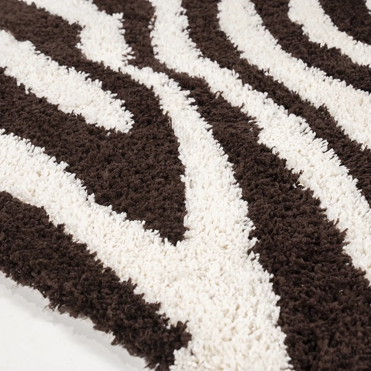 Zebra Rug Marty 160x230 cm Brown