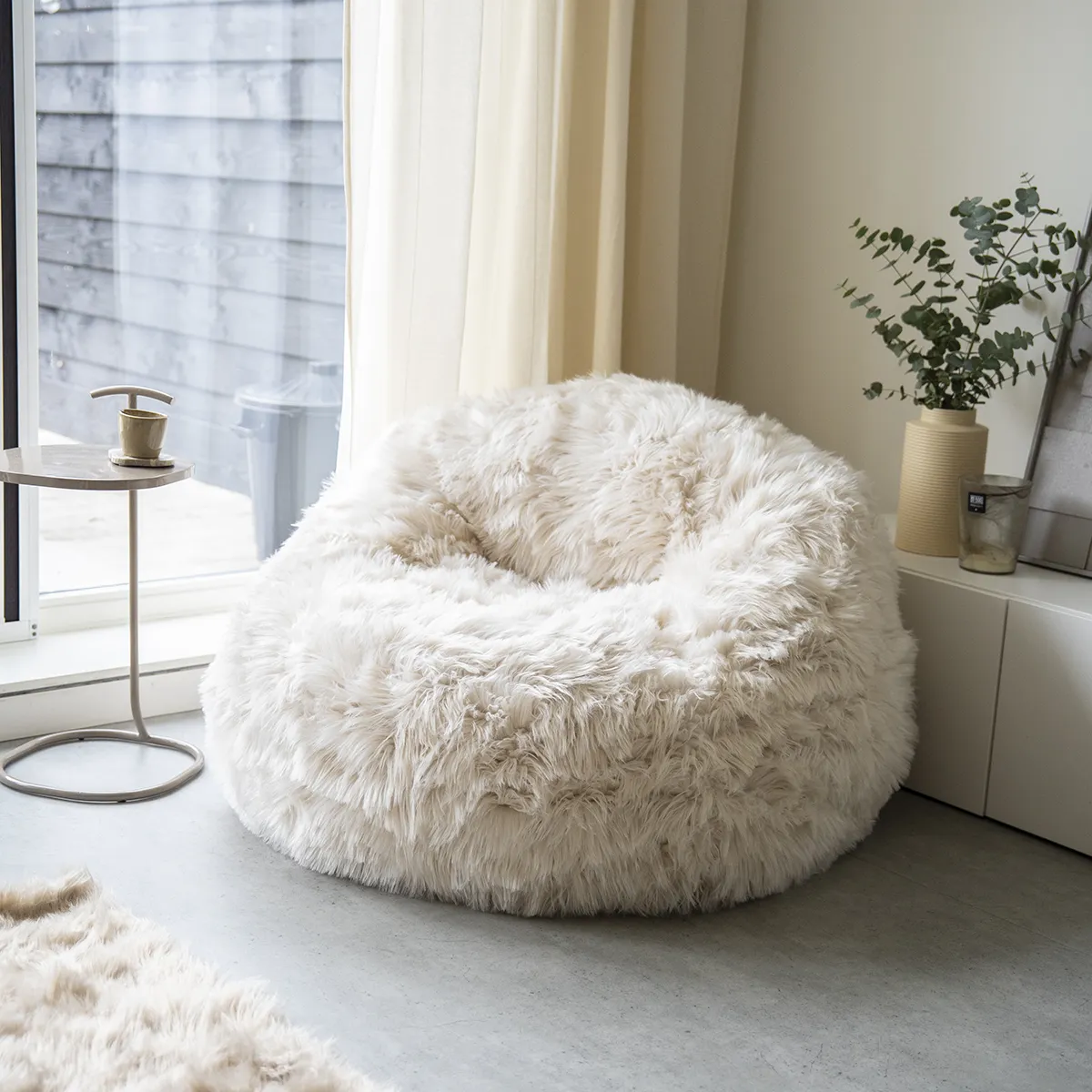 Inflatable Armchair Snuzzle Beige